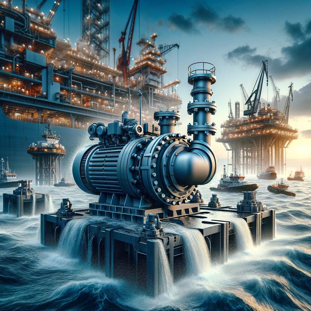 Industrial pumps for the marine sector