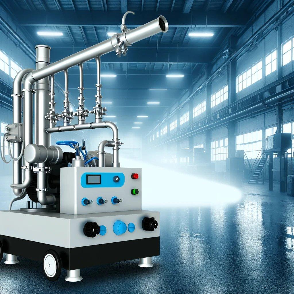 Industrial pumps for disinfection